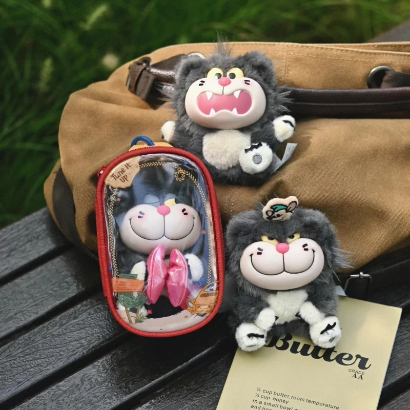 52TOYS Lucifer's Little Schemes Plush Pendant Blind Box Cats & Dogs Figure Trendy Toy Surprise Bag Ornaments Charm Collecte Gift view 3