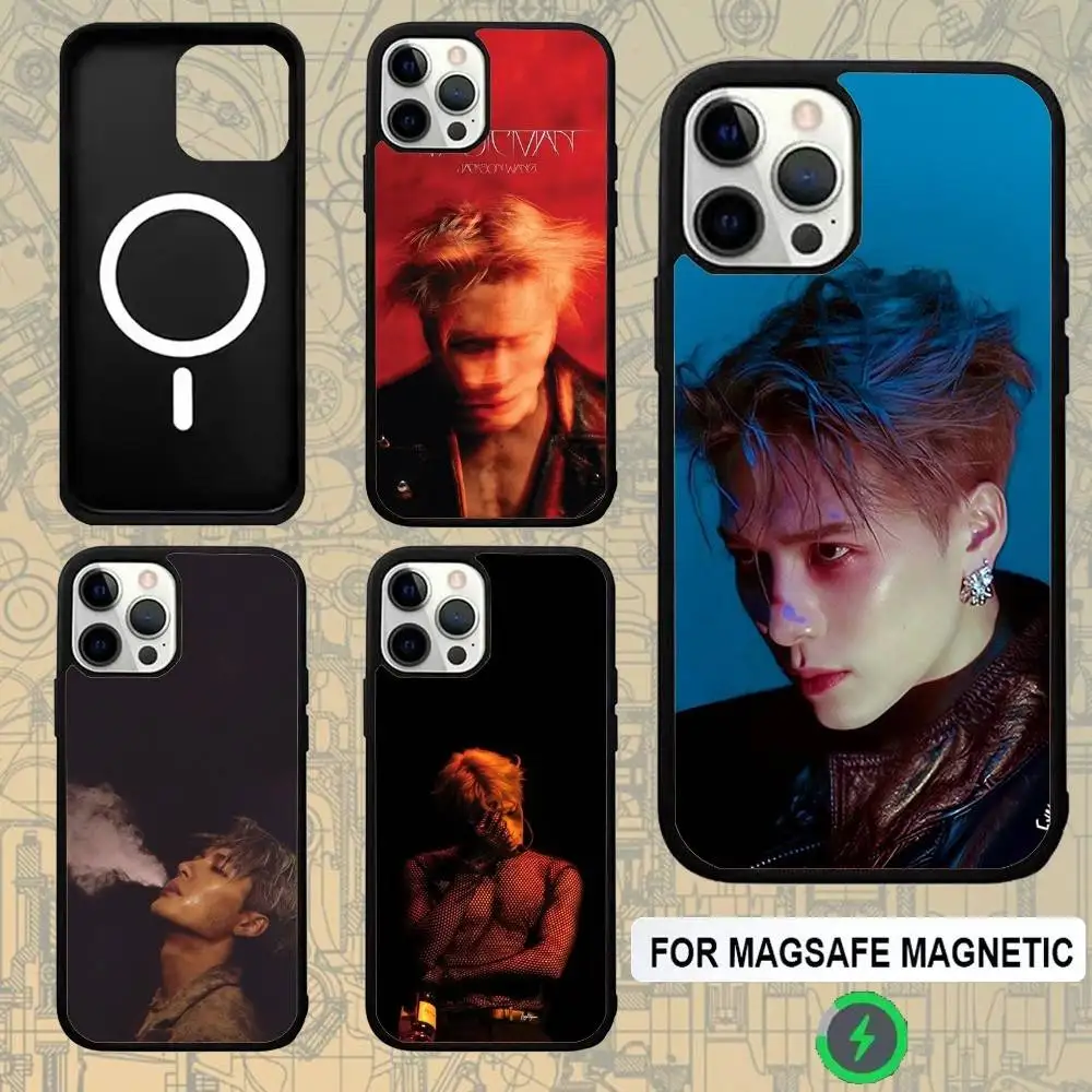 

Jackson Wang MAGICMAN 2 For Magsafe Wireless Charger Case For iPhone 15,16,17,13,14,11,12,Pro,Max,Plus,E,Air,Mini Magnetic
