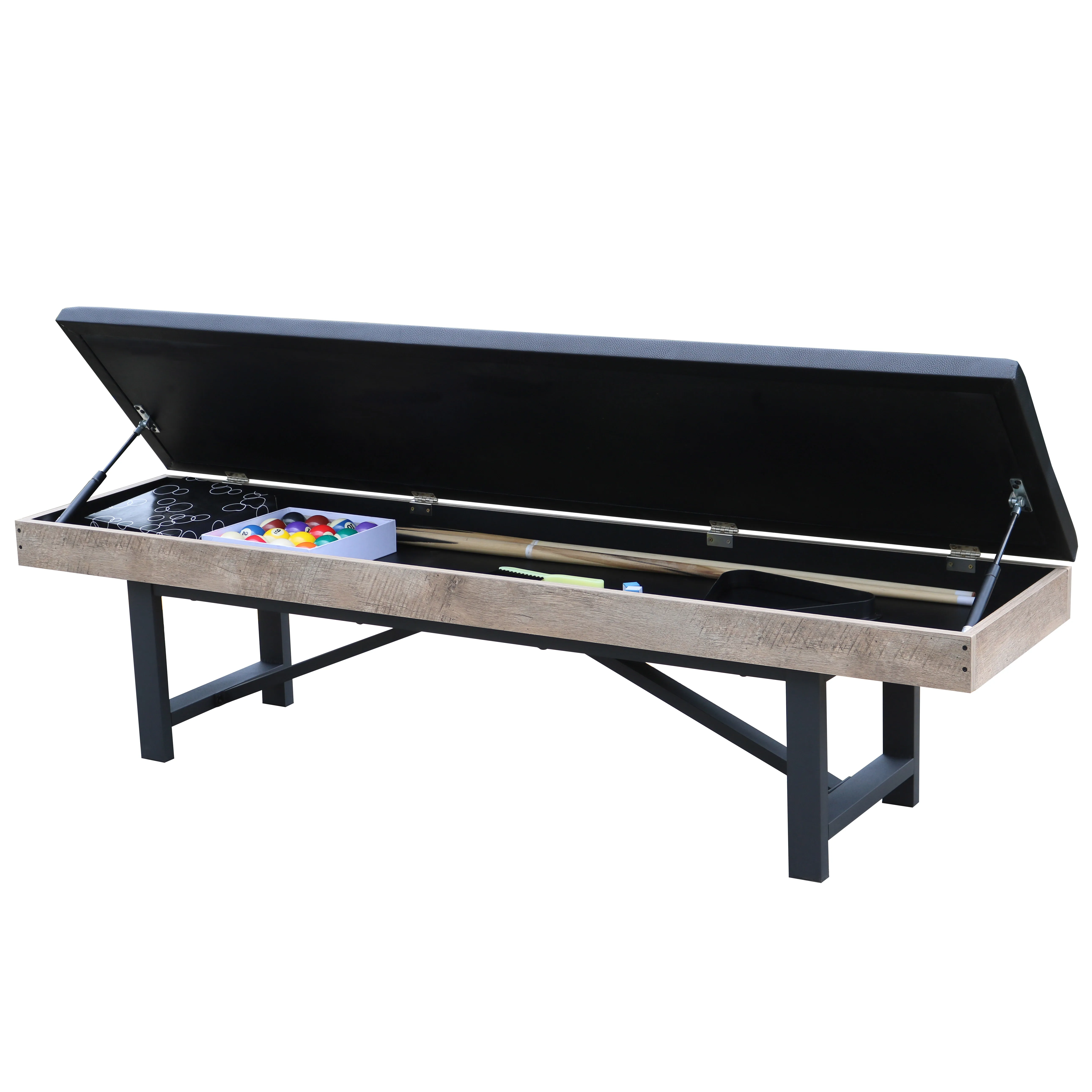 Billiard Cue Storage Stool - Multifunctional Pool Stick Holder | Indoor Home Bar Billiard Accessory