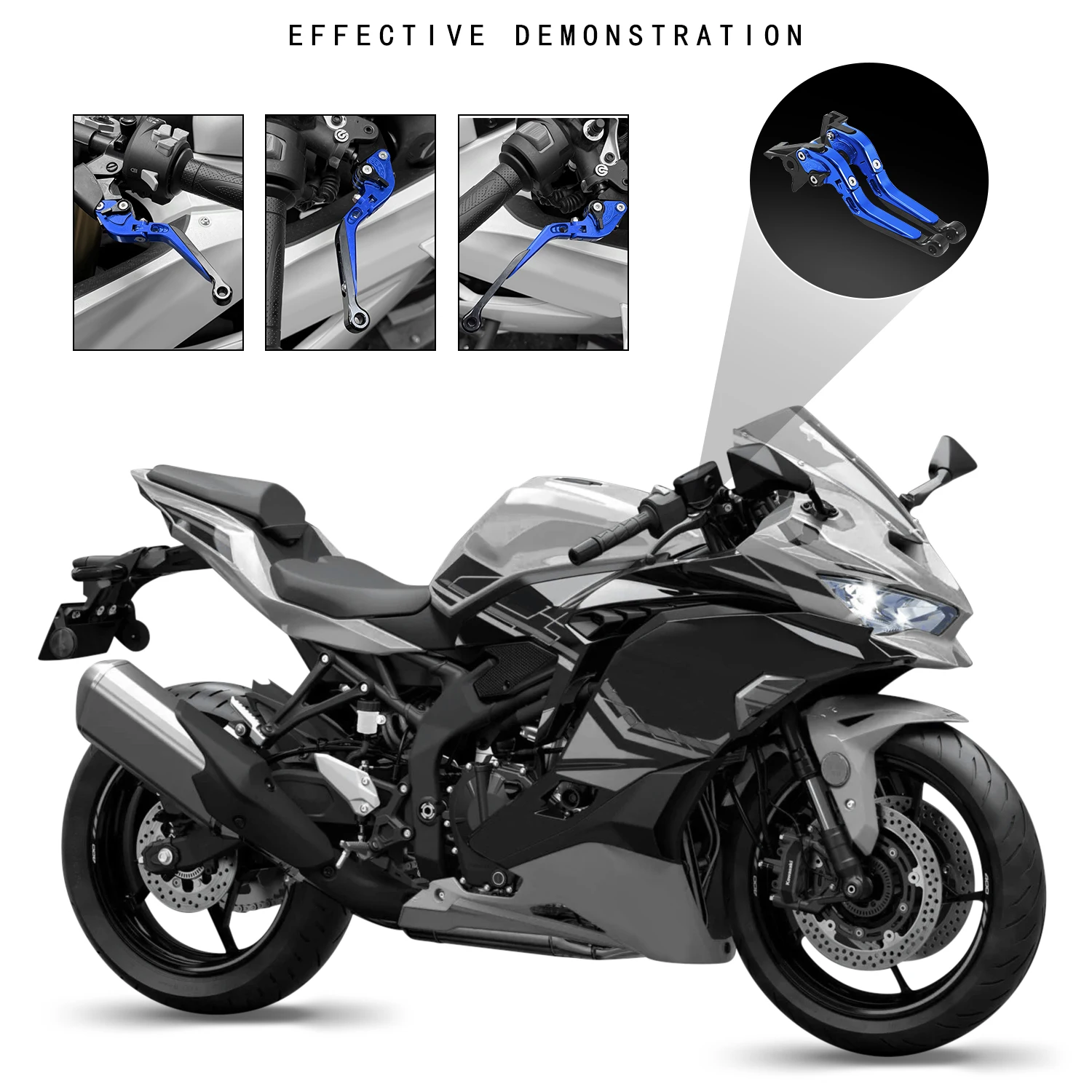 NEW For XMAX 300 XMAX400 xmax250 X-MAX 125 2016-2024 Motorcycle Adjustable Folding Brake Clutch Levers Extendable Handles Lever 3