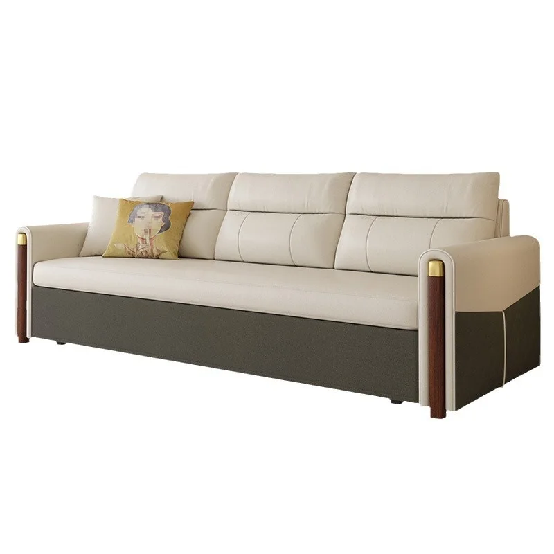 

Multifunctional, small apartment living room sofa bed dual-purpose, high-end folding double sofa
