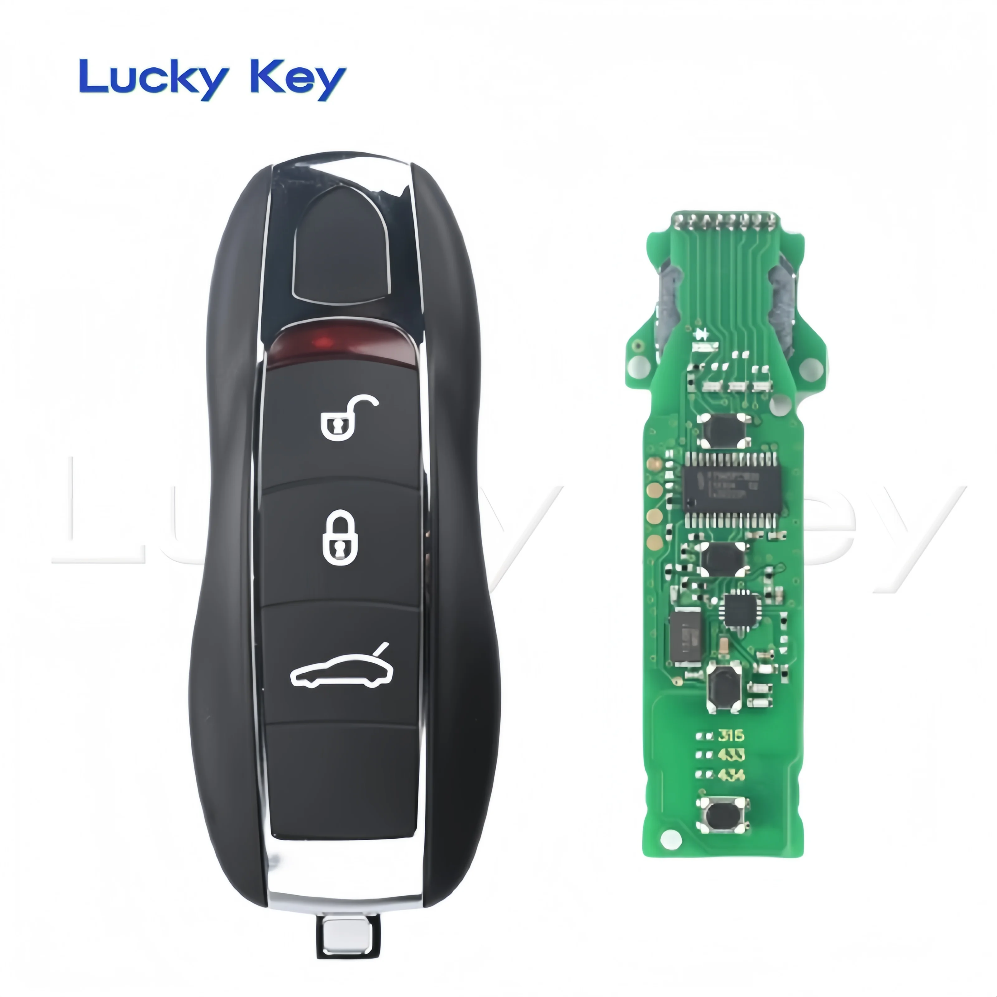 3/4 زر 315/433/434 ميجا هرتز بدون مفتاح الذهاب مفتاح بعيد كايين 9-11 718 بانيرا تايكان ماكان باناميرا مفتاح ذكي KR55WK50138 PCF7945P