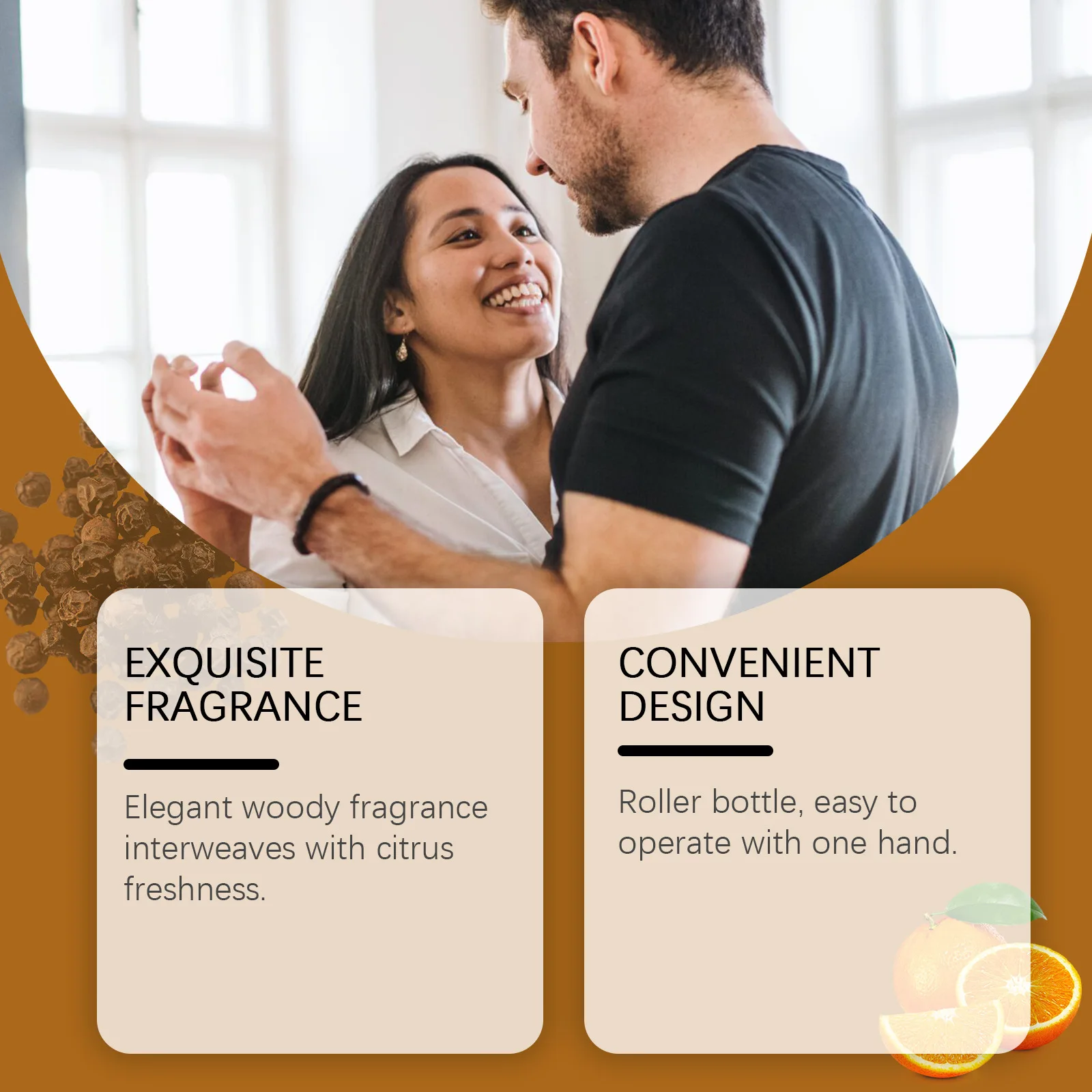 Profumo affascinante da uomo in legno di sandalo, fragranza leggera fresca e duratura, appuntamenti quotidiani, flirt, attirano le donne, profumi al