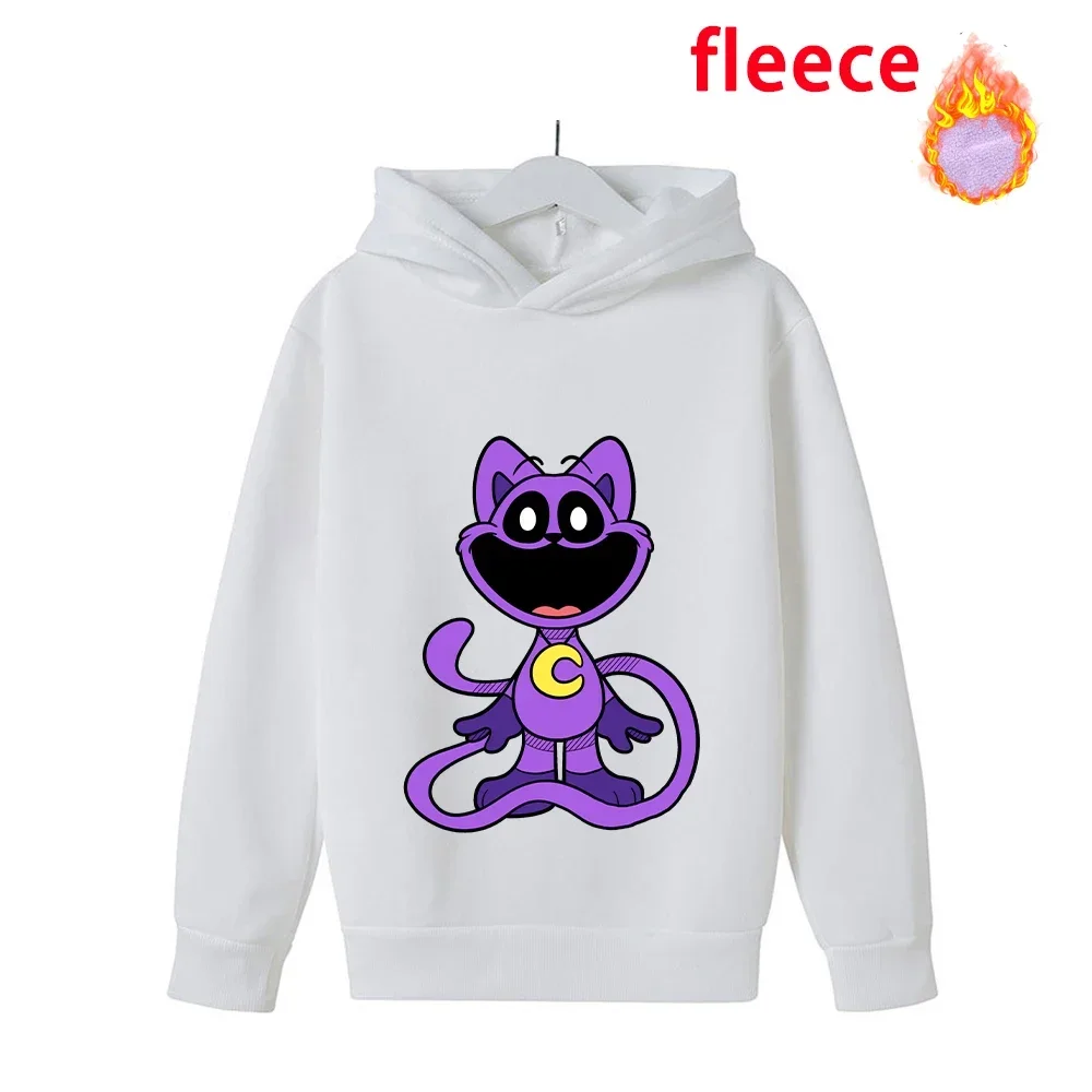Smilings Critters sweat-shirts polaires enfants figurines Catnap manches longues hauts Boutique pulls vêtements hiver vêtements chauds cadeaux