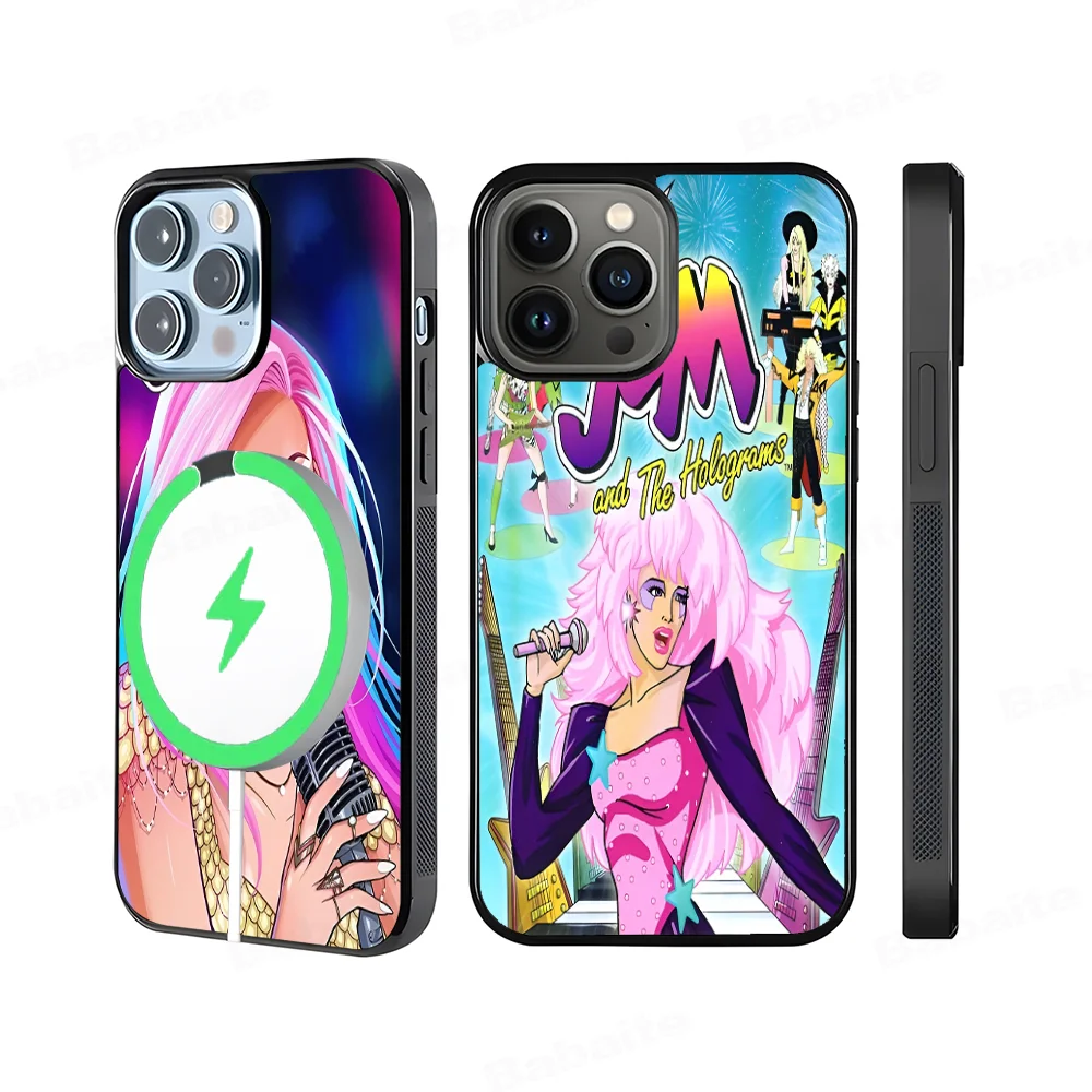 Jem And The Holograms Phone Case Magnetic Case For IPhone 16 14 13 12 11 15 Pro Max Plus For Magsafe Wireless Charge Cover