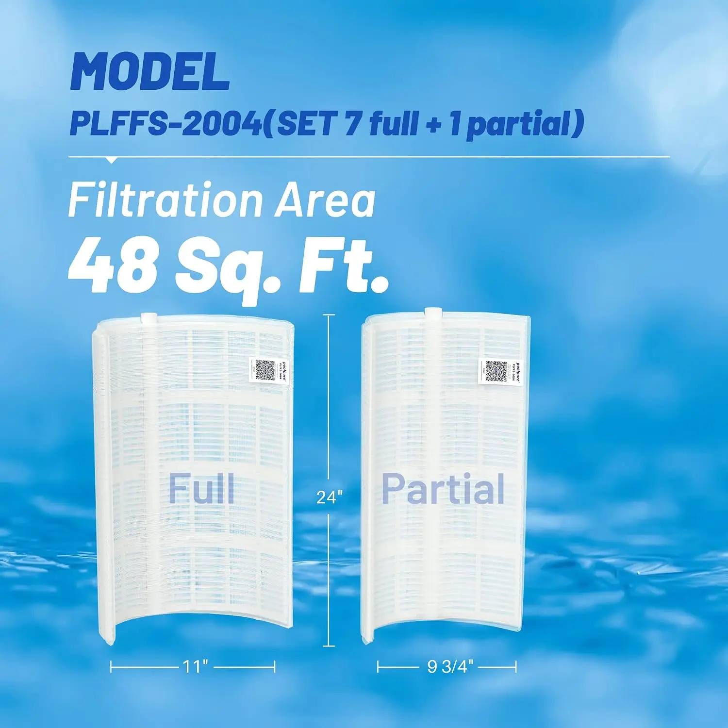 FS-2004 DE Grid Filter Replace FNS Plus 48, 59002300, Jandy DEV48 | Compatible with Hayward DE4820, DEX4800DA, DE4800