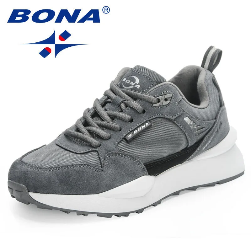 

BONA 2023 New Designers Outdoor Sports Footwear Ladies Lightweight Running Shoes For Women Casual Mesh Sneakers Lace-Up Female