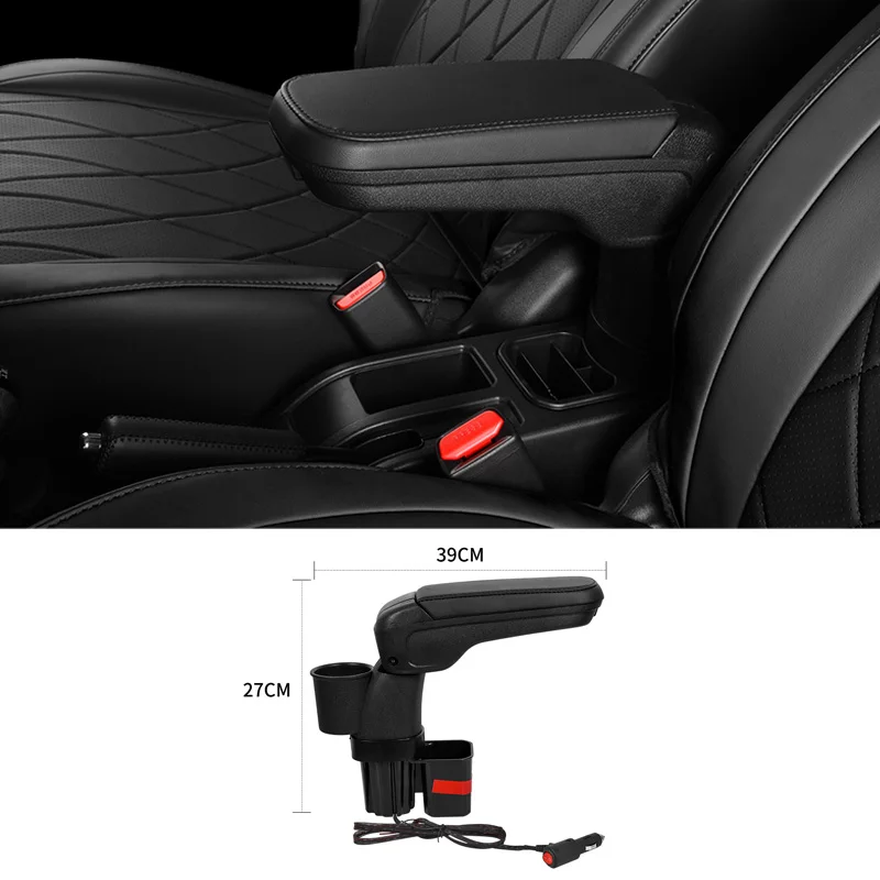 Car Seat Armrest Box Adjustable Center Console Gap Organizer Hand Rests Car Accessories For Suzuki Jimny JB74 JB64  2007 - 2020