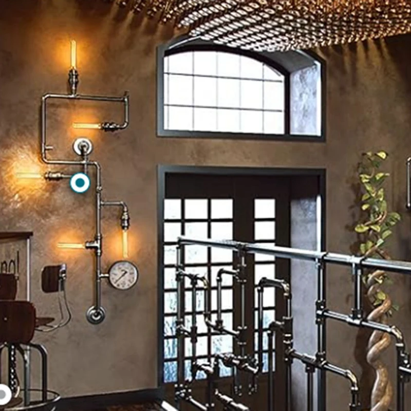 ABNO-Dimmable Long Tubular Light Bulb E27 40W Retro Light Bulb 220V Industrial Home Bar Chandelier