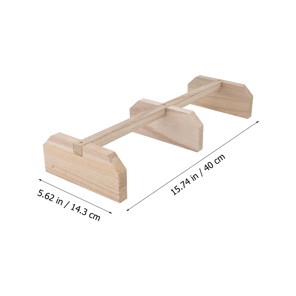 

Wood Chicken Perch Polished Smooth Durable Roosting Bar Suitable for Hens Roosters Parrots Large Birds Pet Supplies Bird Stand