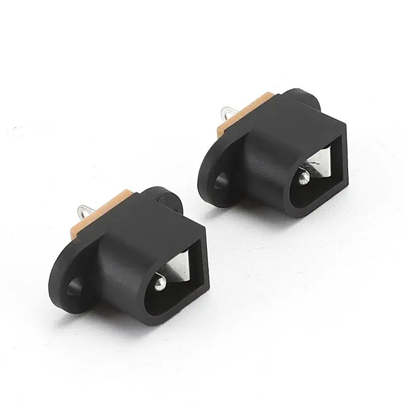 DC-016 power socket DC-016 5.5X2.1mm tripod, vertical straight plug, DC power socket