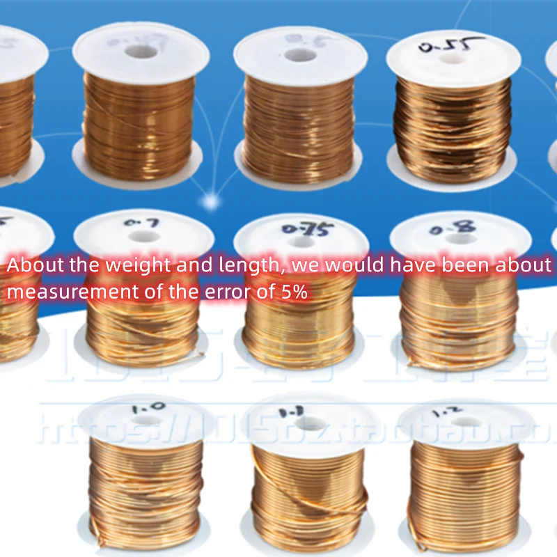 Electromagnetic Copper Wire, Bare Copper Winding Wire, 0.05mm, 0.06mm, 0.07mm, 0.08mm, 0.09mm, 0.1mm, 0.12mm, 0.15mm