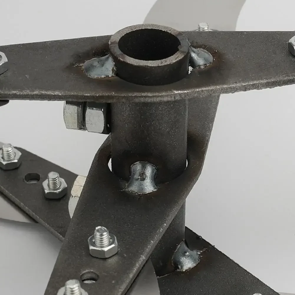 22,5-23,5cm Haushalts- und Landwirtschafts-Grashäcksler-Klinge mit Verstellbarem Durchmesser für Viehfutter und Gemüse Scharfe Edelstahlklinge – Detail 18