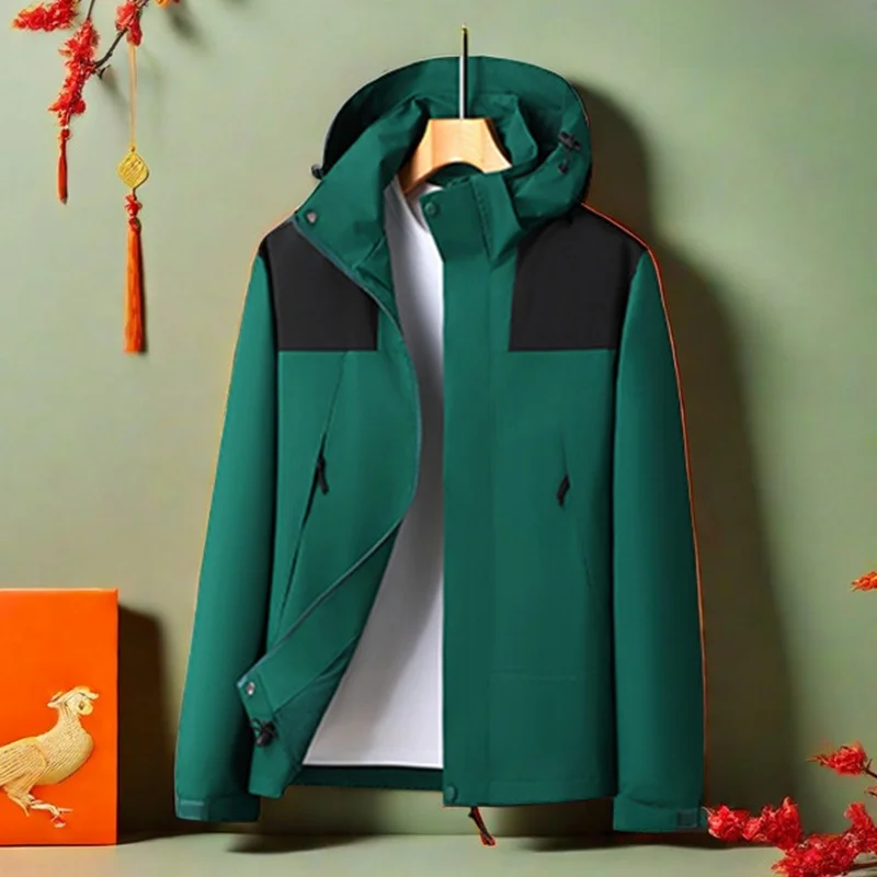 

New 2024 Men's Workwear Jaet Baseball Sle Trendy Versatile Autumn Winter Polyester Fiber Stand Fit Online Exclusive