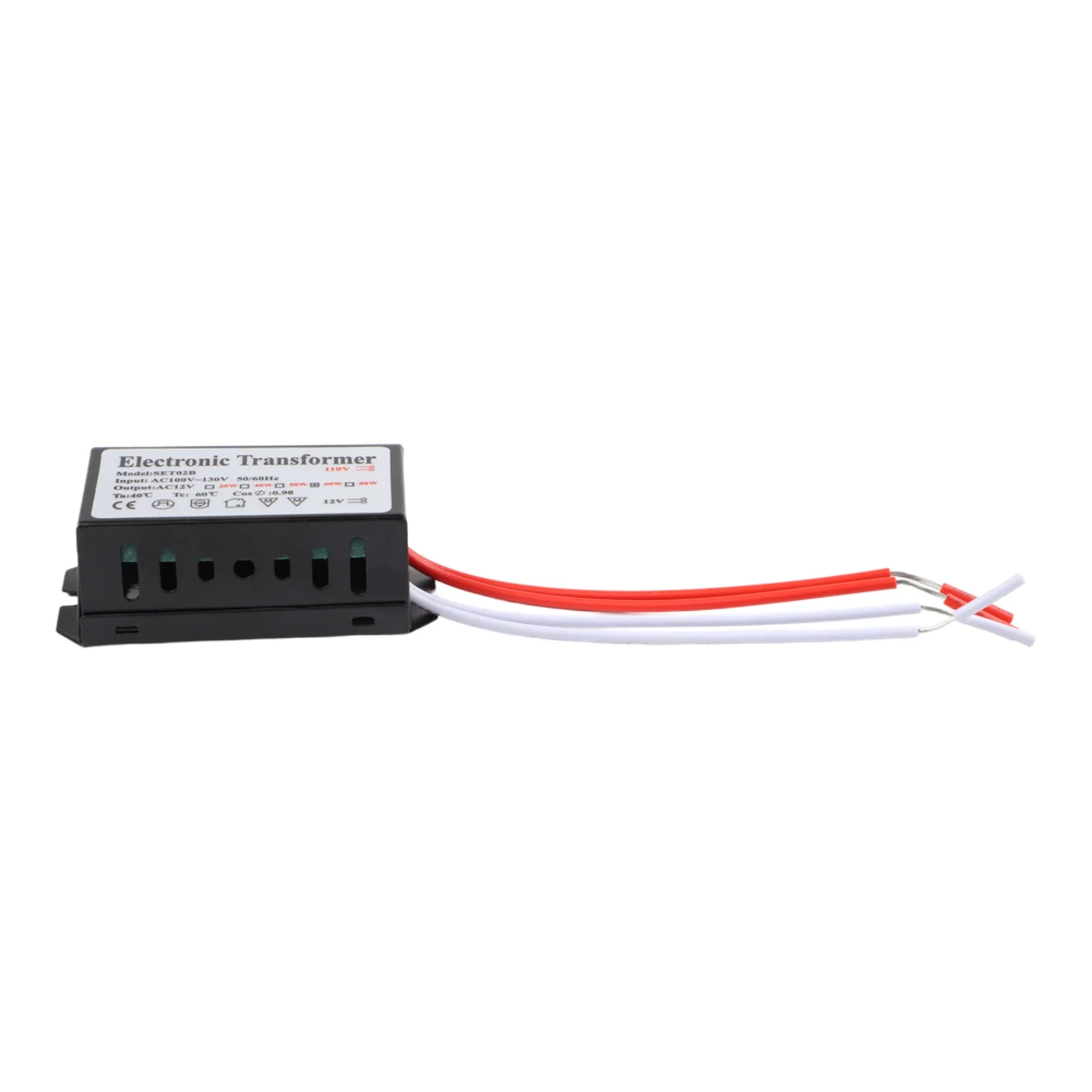 HalogenXenon Electronic Transformer 110V to 12V Output Dimming/Segmentation/Remote Control Reliable and Practical