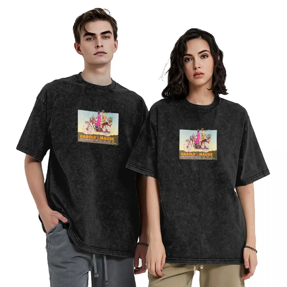 

Harold and Maude Vintage Poster T-Shirt affliction shirts plus size clothes topping funny t shirts men