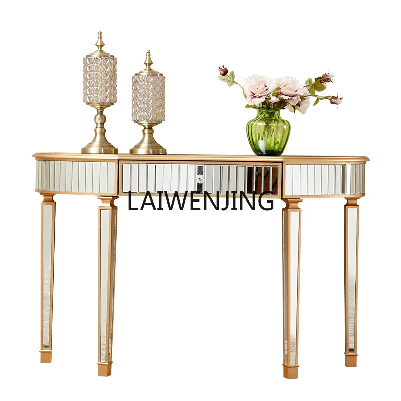 

SGF mirror porch storage table post-case modern foyer partition table