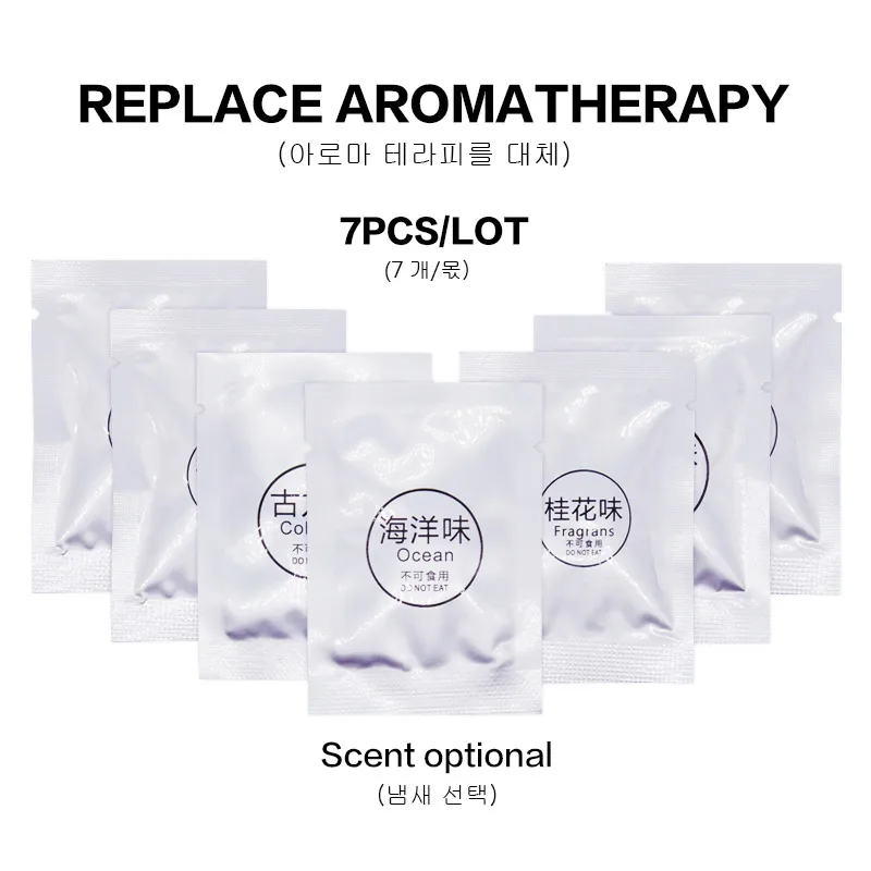 

7Pcs Car Air Freshener Supplement 10 Flavor Car Vent Perfume Refill for Bear Pilot Vent Perfume Diffuser