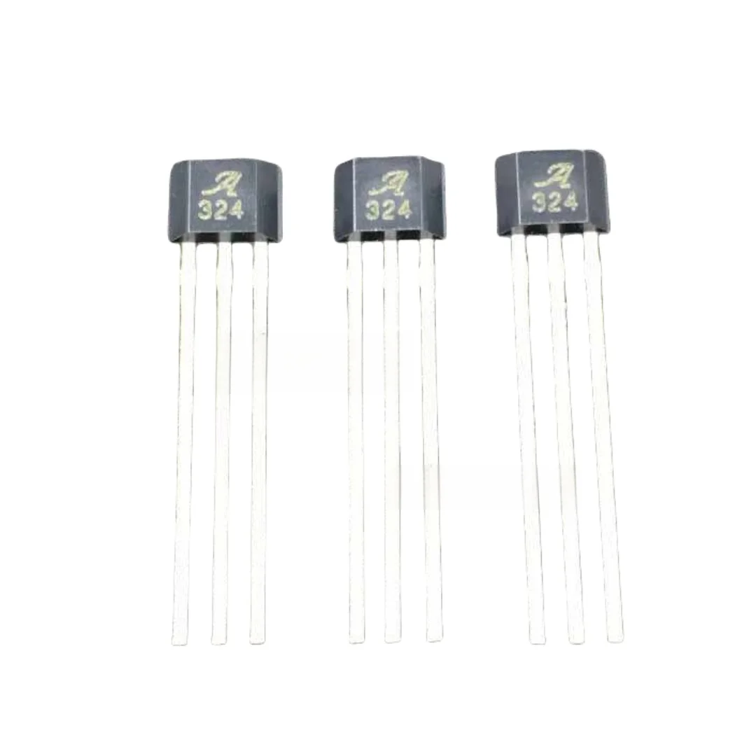 

10pcs/ A1324LUA-T low noise linear Hall sensor 324 Hall element A324 SIP-3 in-line