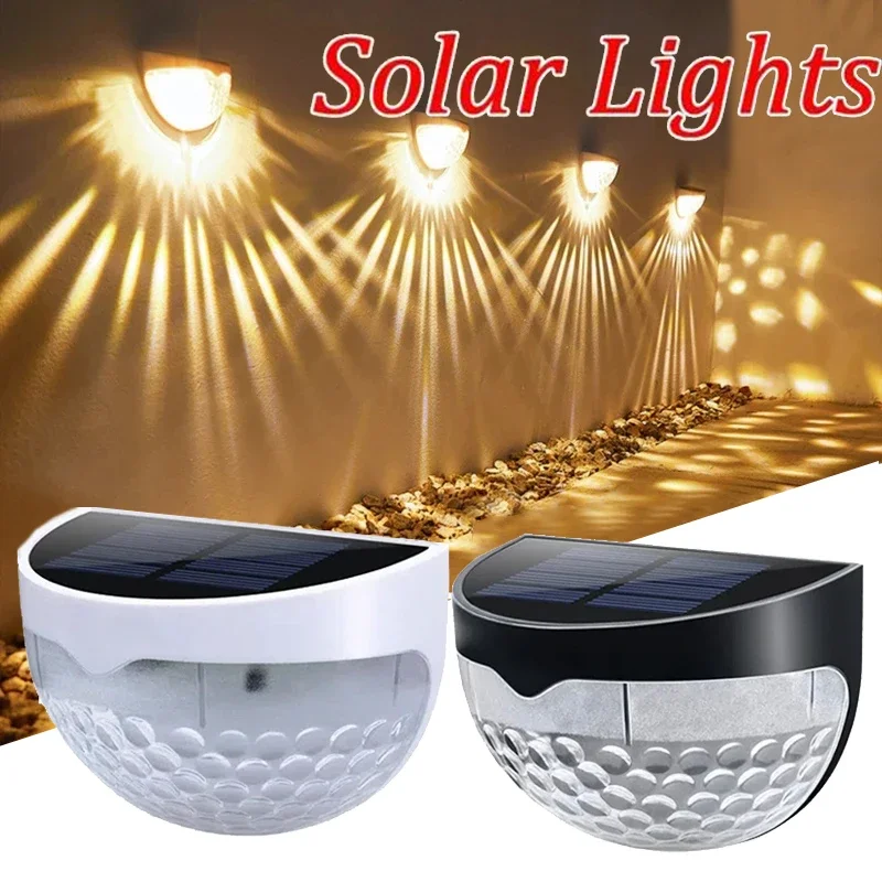 

LED Solar Lights Outdoor Solar Wall Lamp Waterproof Solar Powered Energy-saving Street Lights Garden Yard Decor Night Light
