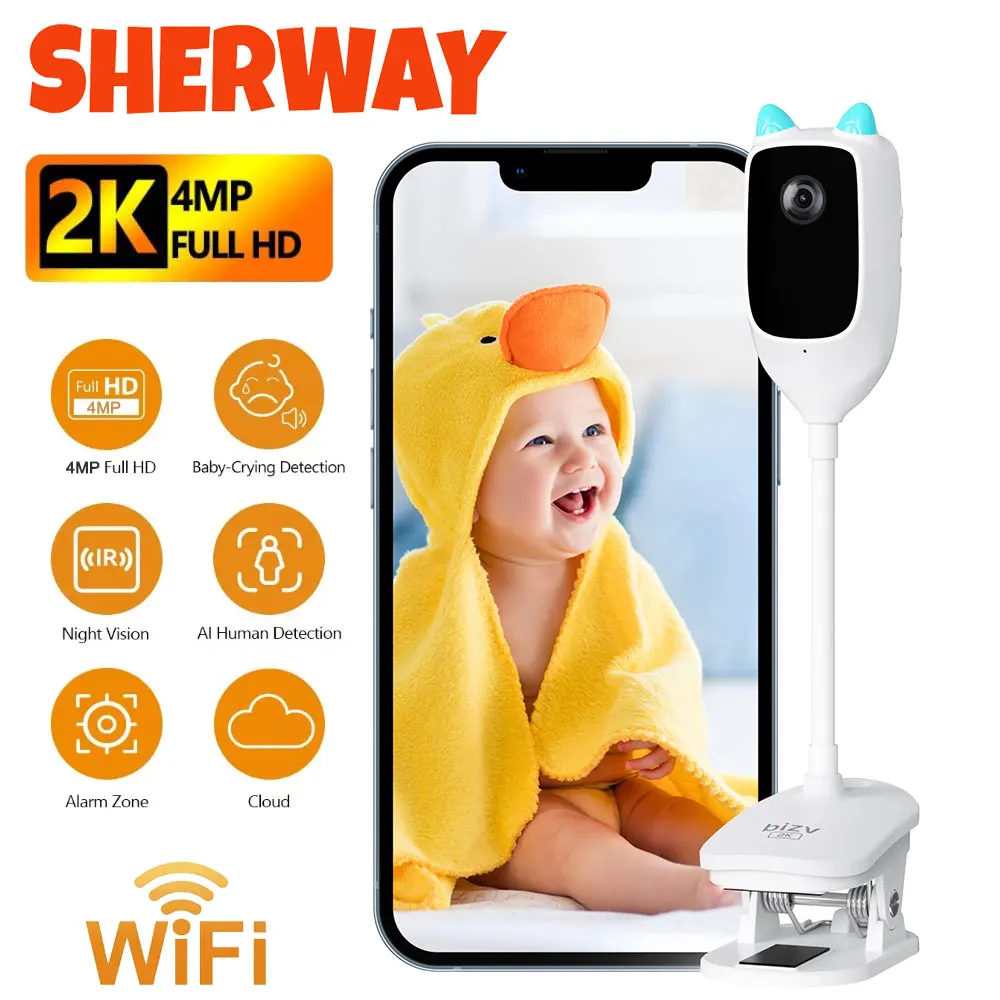 2K Wifi Baby Monito… - image