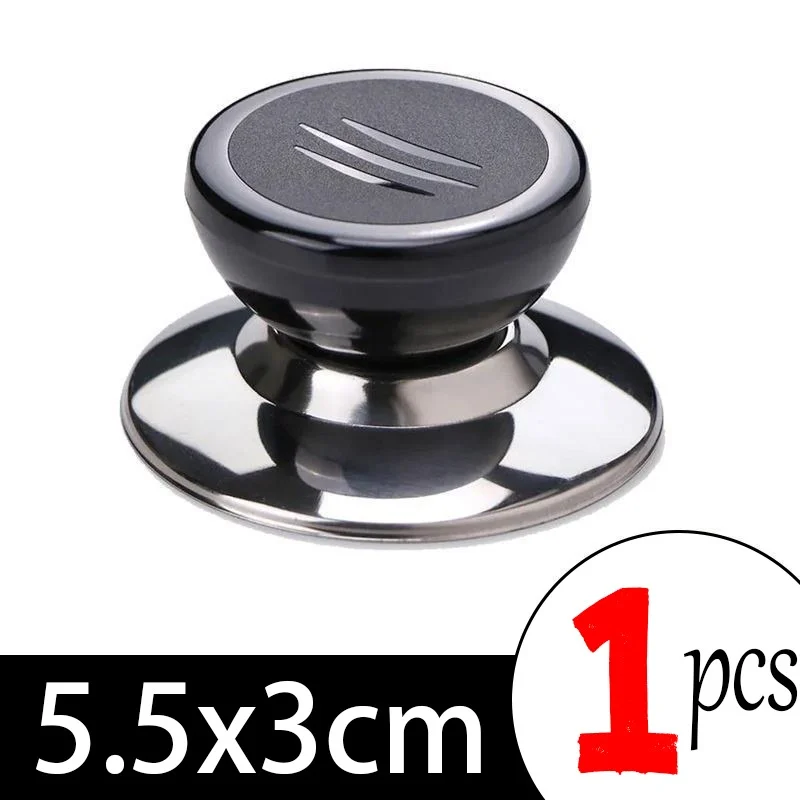 Universal Pot Cover Replacement Handle Heat Resistant Pot Lid Handle Firm Easy To Install Pot Lid Handle Kitchen Accessories