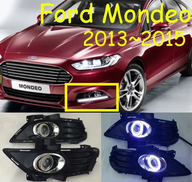 1set Car bumper headlight for Ford Mondeo fog light fusion 2013 2014 2015 2016y halogen fog for Mondeo fusion headlamp