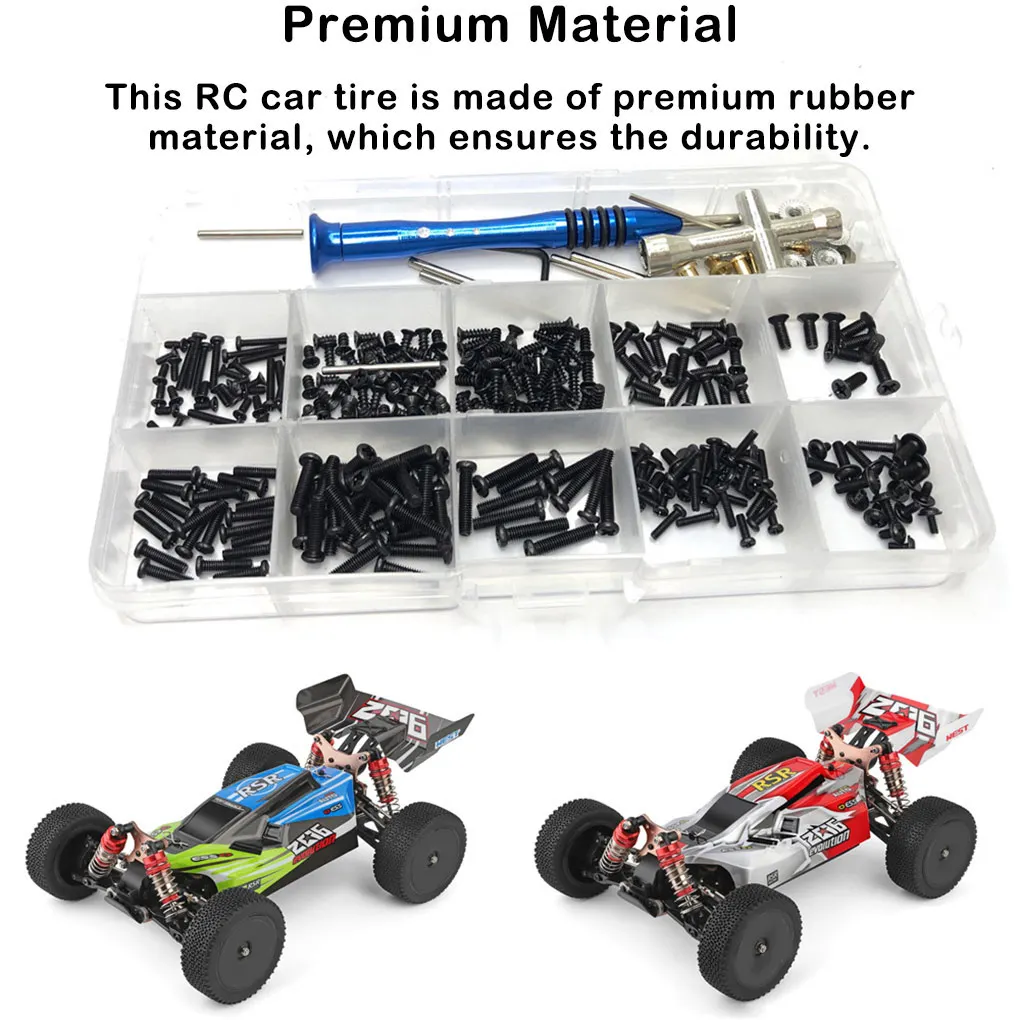 

Pack of 4 Toy Car Tire Wear-resistance Long-lasting Model Tyres Replaced Part