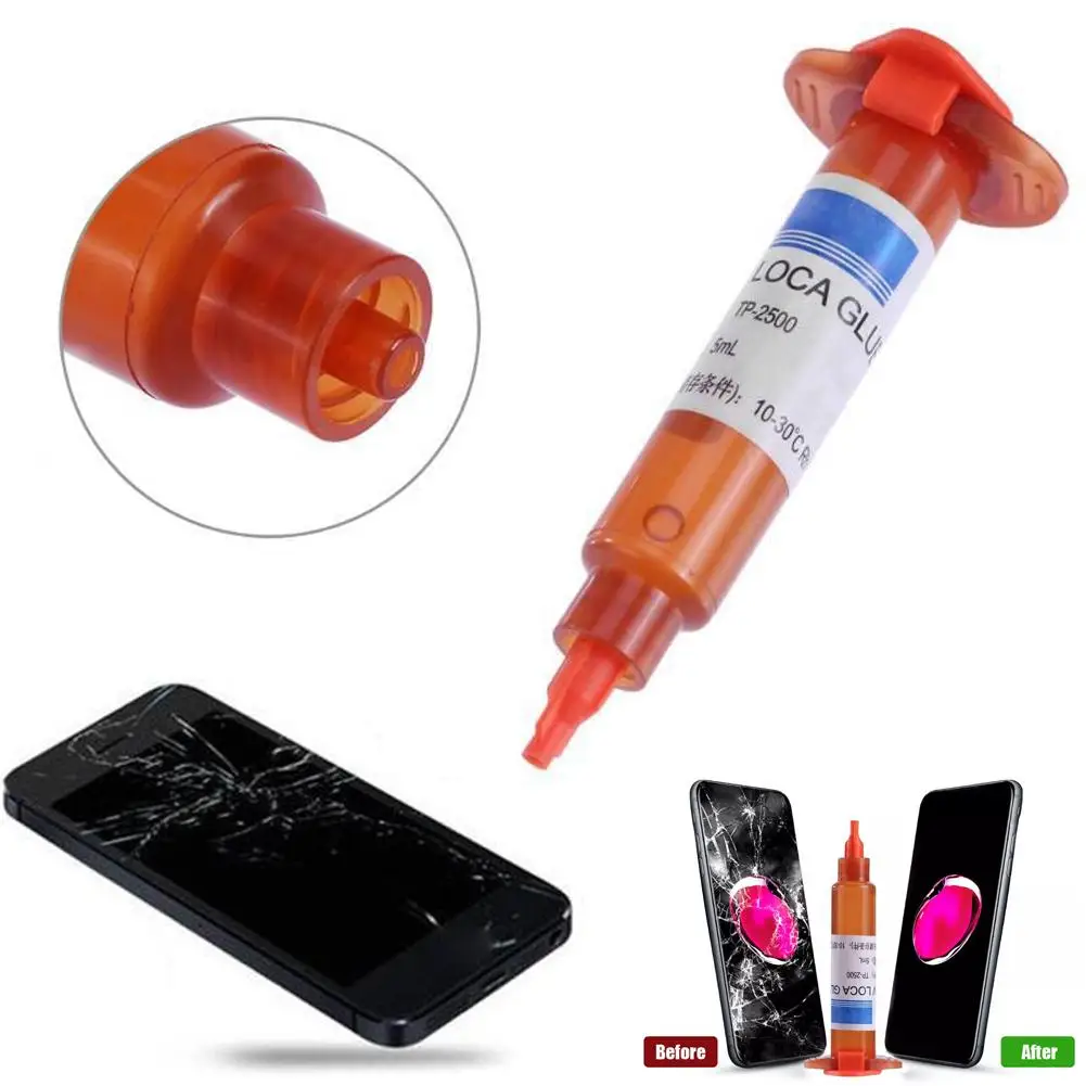 UV Glue Optical Liquid Clear Adhesive TP-2500 UV Glue Cell Phone Repair Tool For iPhone Touch Screen Glass Repair 5/10ml