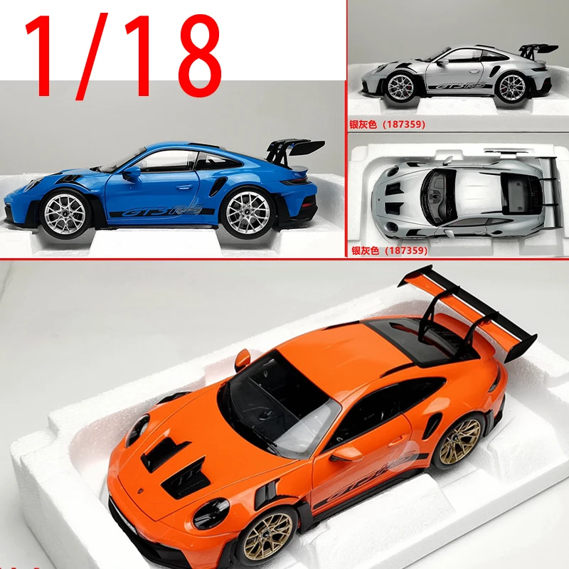 

Norev 1/18 Porsche 911 GT3RS модель автомобиля из сплава, коллекция игрушек, литая под давлением Porsche 911, игровые транспортные средства, подарок для мальчиков, оригинальная коробка