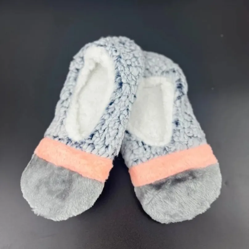 Fluffy Slipper Women Winter Warm House Fuzzy Fur Contton Plush Non Slip Grip Indoor Lazy Female Home Floor Shoe Room Furry