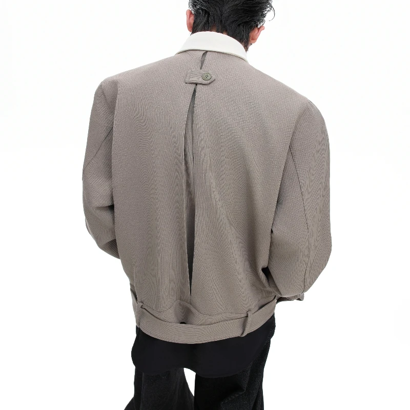 2025 Autumn New Men's Long-sleeve Shirts Men's Retro High-end Single-breasted Handsome Jackets Male Trendy Color Matching Shirts