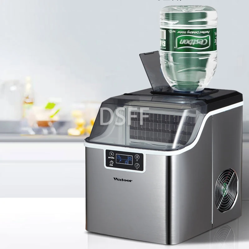 

Commercial Ice Maker, Automatic Ice Making Machine, Electric Cooler, Kitchen Appliances