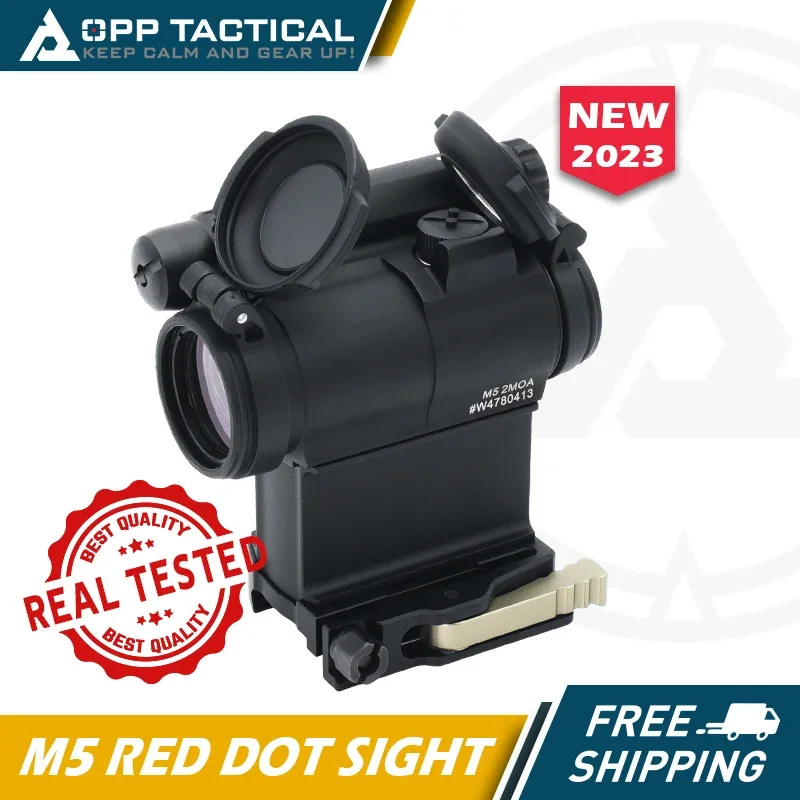 

New Evolution Gear M5 Red Dot Fast and Precision Target Acquisition Optic Sight with Mounts 1.57/1.93inch Full Markings