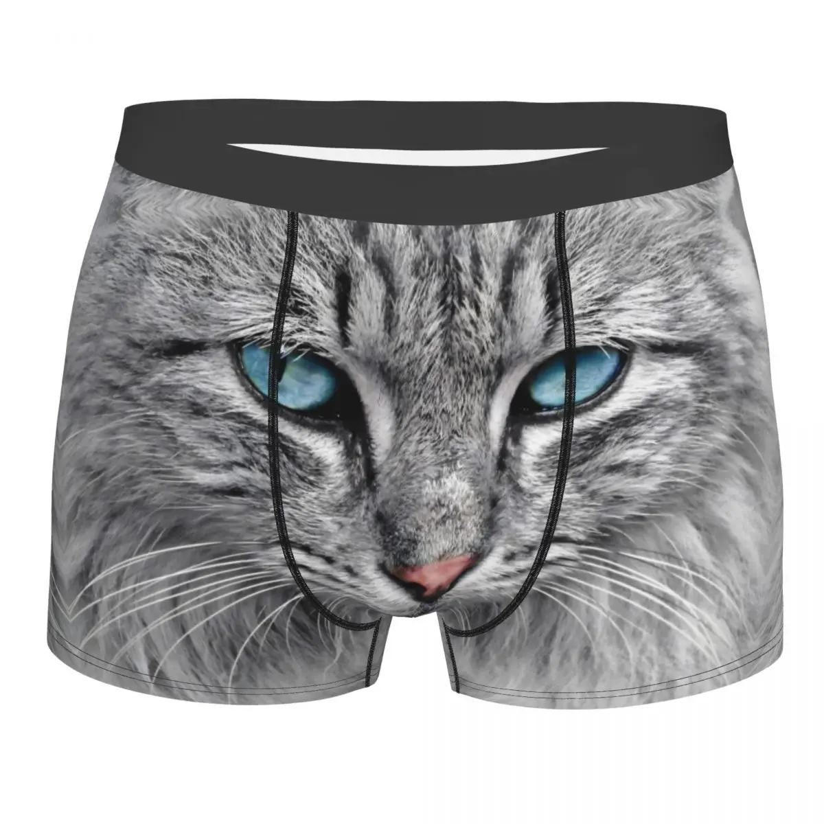 Siberian Forest Cat Underpants Homme Panties Male Underwear Comfortable Shorts Boxer Briefs