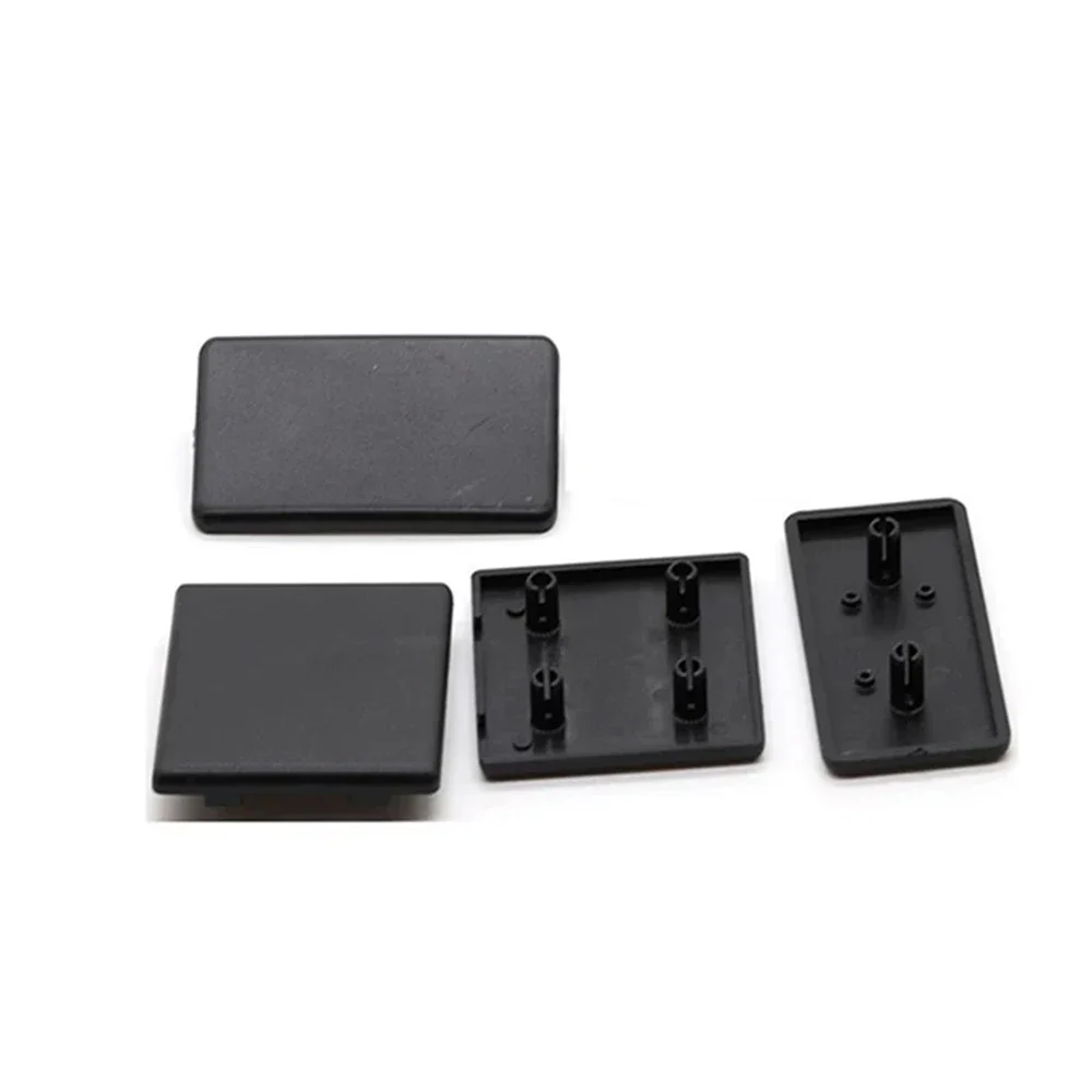 1-50Pcs Black ABS Plastic End Cap Cover Plate Endcap for EU Aluminum Profile 2020 2040 3030 3060 3030R 4040 4080 4040-160160