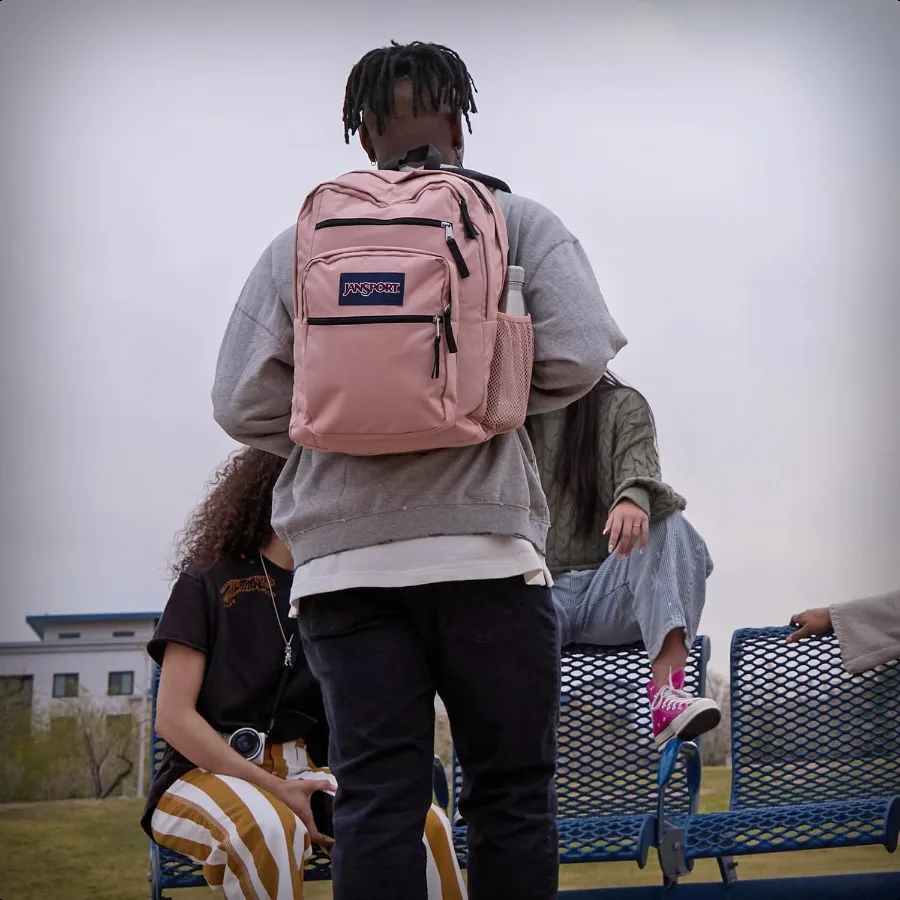 Mochila para laptop, bolsa para computador com 2 compartimentos, alças ergonômicas, 15 bolsas para laptop, alça de transporte, mochila para livros, batik era