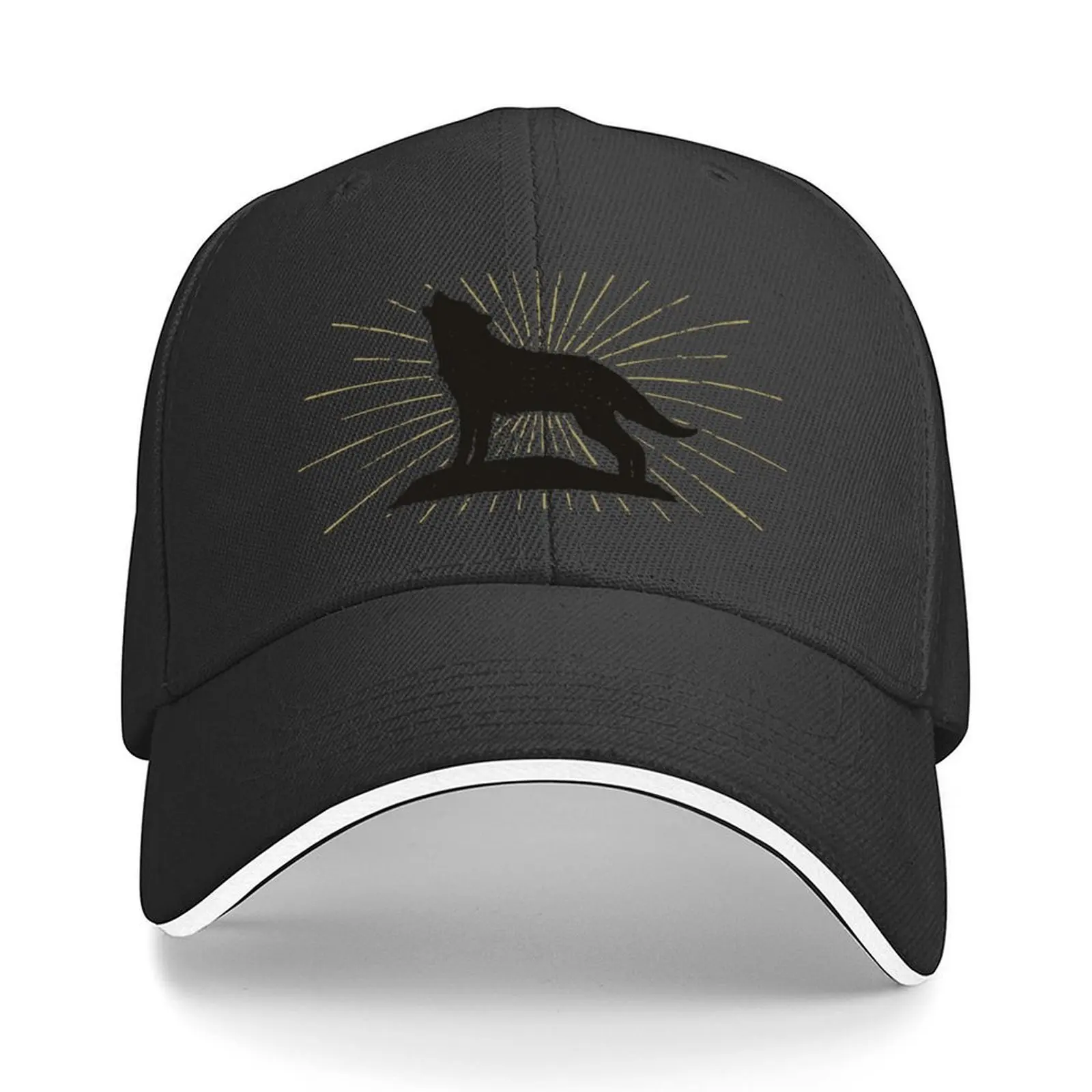

Howling Wolf star Baseball Cap Male hat designer cap foam party Hat sun hat Men's Women's