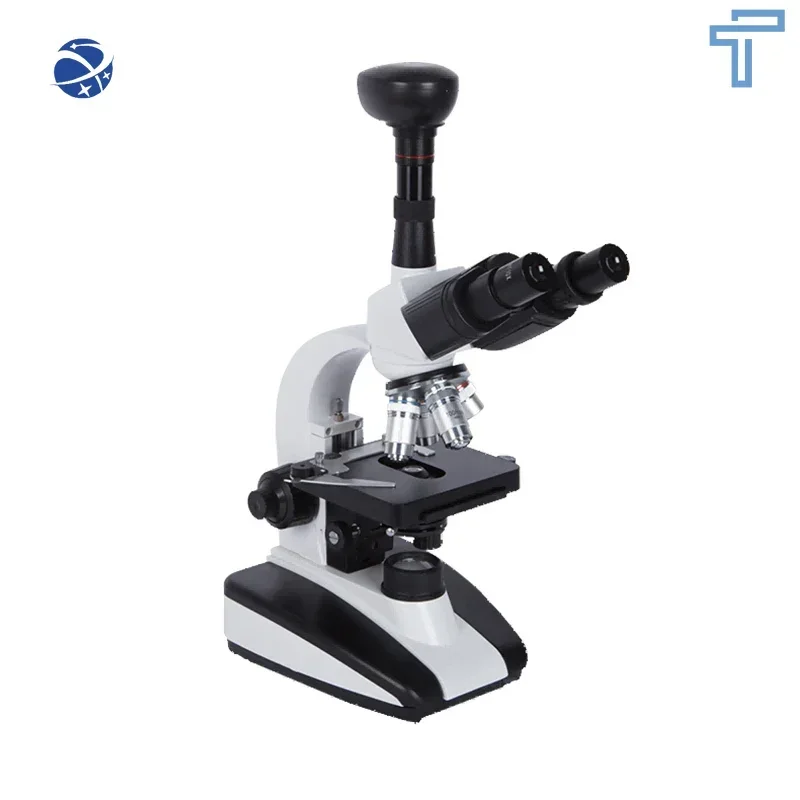 Professional biology Microscops system Binocular three-eye microscope medical research science laboratory to see bacteria