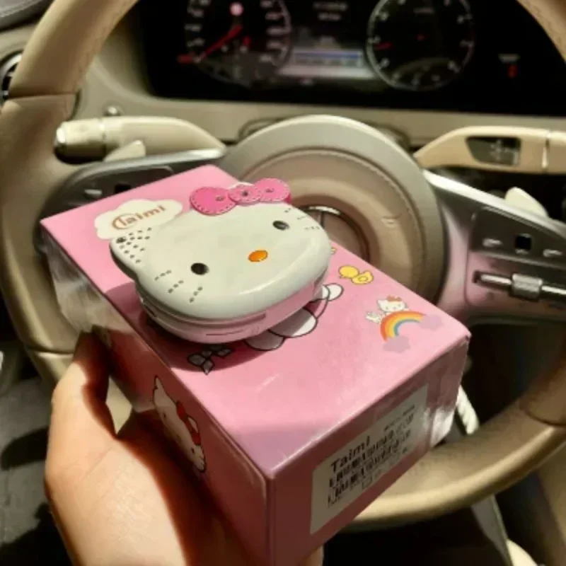 New 2023 K688 Kawaii Sanrioed Hello Kitty Flip Phone Cartoon Cute Children Taiml Mini Phone Gifts For Kids Toys For Girls