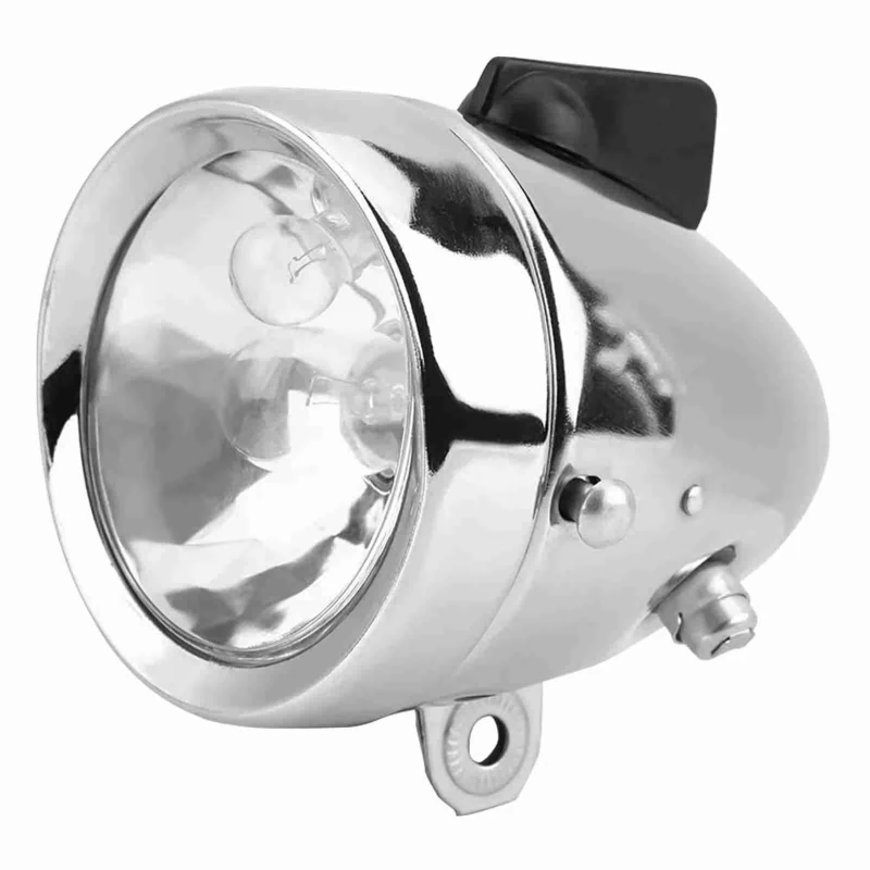 AliExpress NONE 12V 6W Friction Dynamo Generator Headlight Taillight Kit for Motorized Bike Mountain Bicycle LED Front Rear Light Set