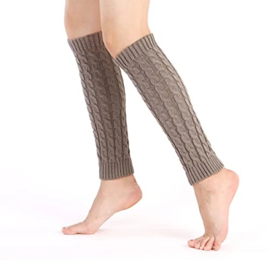 Warm Knit Winter Leg Warmers and Boot Cuffs