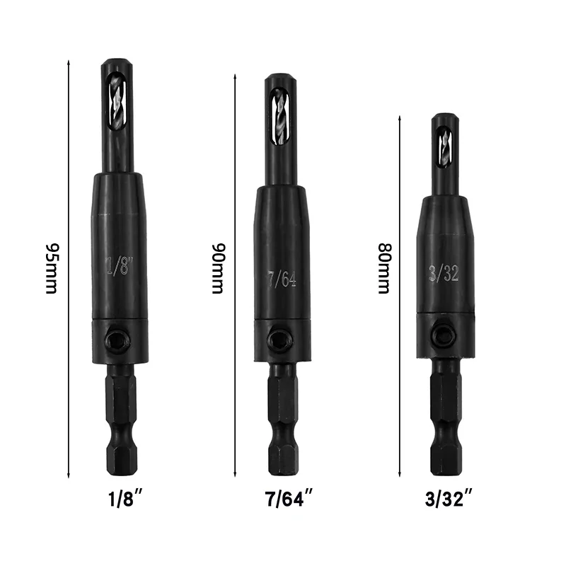 Self Centering Hinge Drill Bit Door Window Cabinet Cupboard Hinge Drilling Positioning Hole Opener Woodworking Center Drill Bit