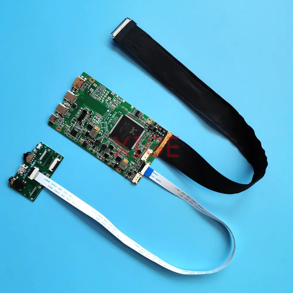 

For LQ133Z1JW01 LQ133Z1JW21 2 TYPEC Laptop Screen 40 Pin EDP HDMI-Mini 3200x1800 13.3" 4K Driver Controller Board Kit DIY