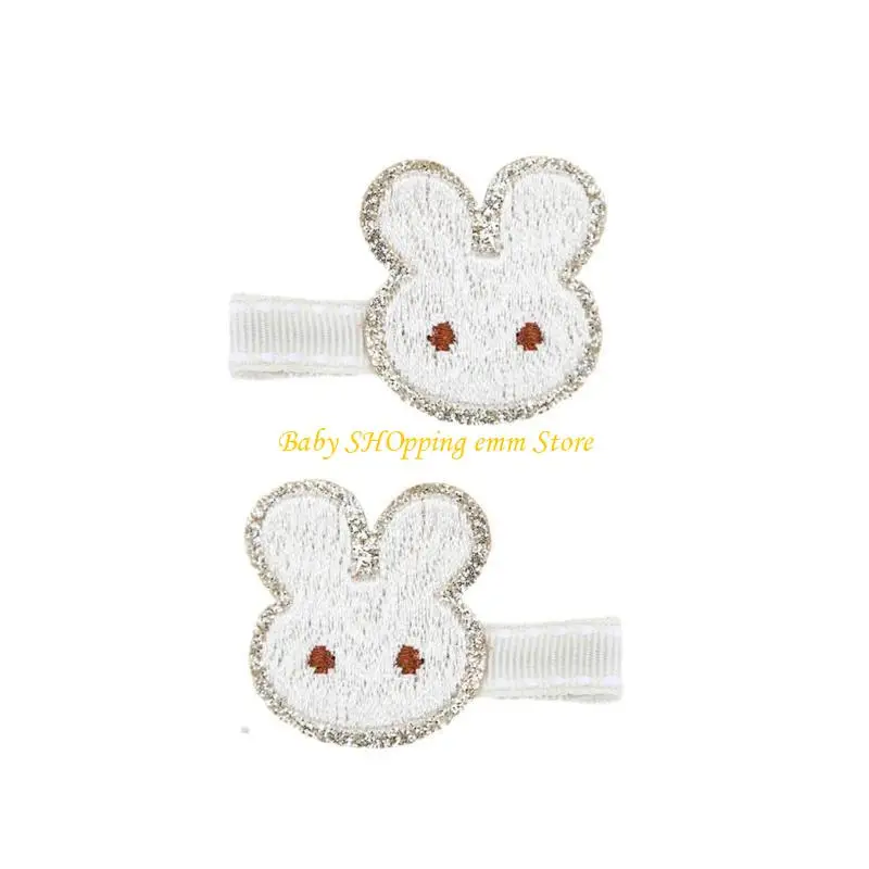 23GD urocze klipy z włosami królika poliestrowa lekka spinka do włosów Piękne włosy barrettes