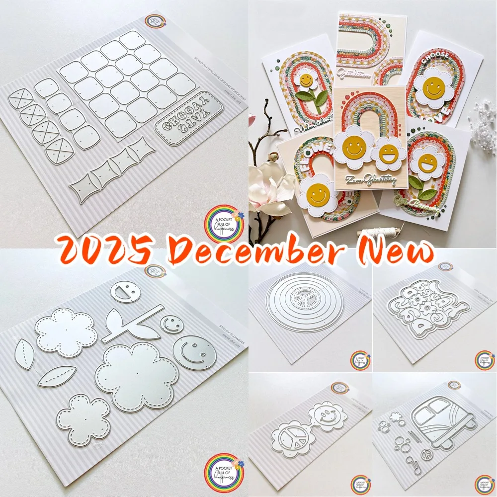 Juego de troqueles Have a Good Day, dados de corte de Metal, elementos esenciales adelgazantes, plantilla para tarjetas de álbum de recortes, troquel de corte para manualidades de tarjetas hechas a mano DIY