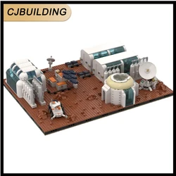 1807 Pieces MOC Space Series 5-in-1 Modular Mars Base Diorama Model Building Blocks Toys Set DIY Assembling Bricks MOC-98720