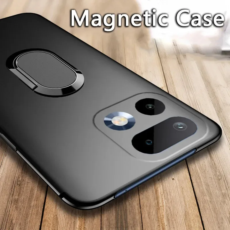 

Skinlee For Realme 16 Pro Plus Case With Holder Ring Silicone Soft TPU Ultra-Thin Cover For Realme 16 Pro Plus Back Casing
