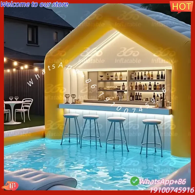 CE Customized 360 Inflatable Pool Bar for Advertising Inflatables in Pub House