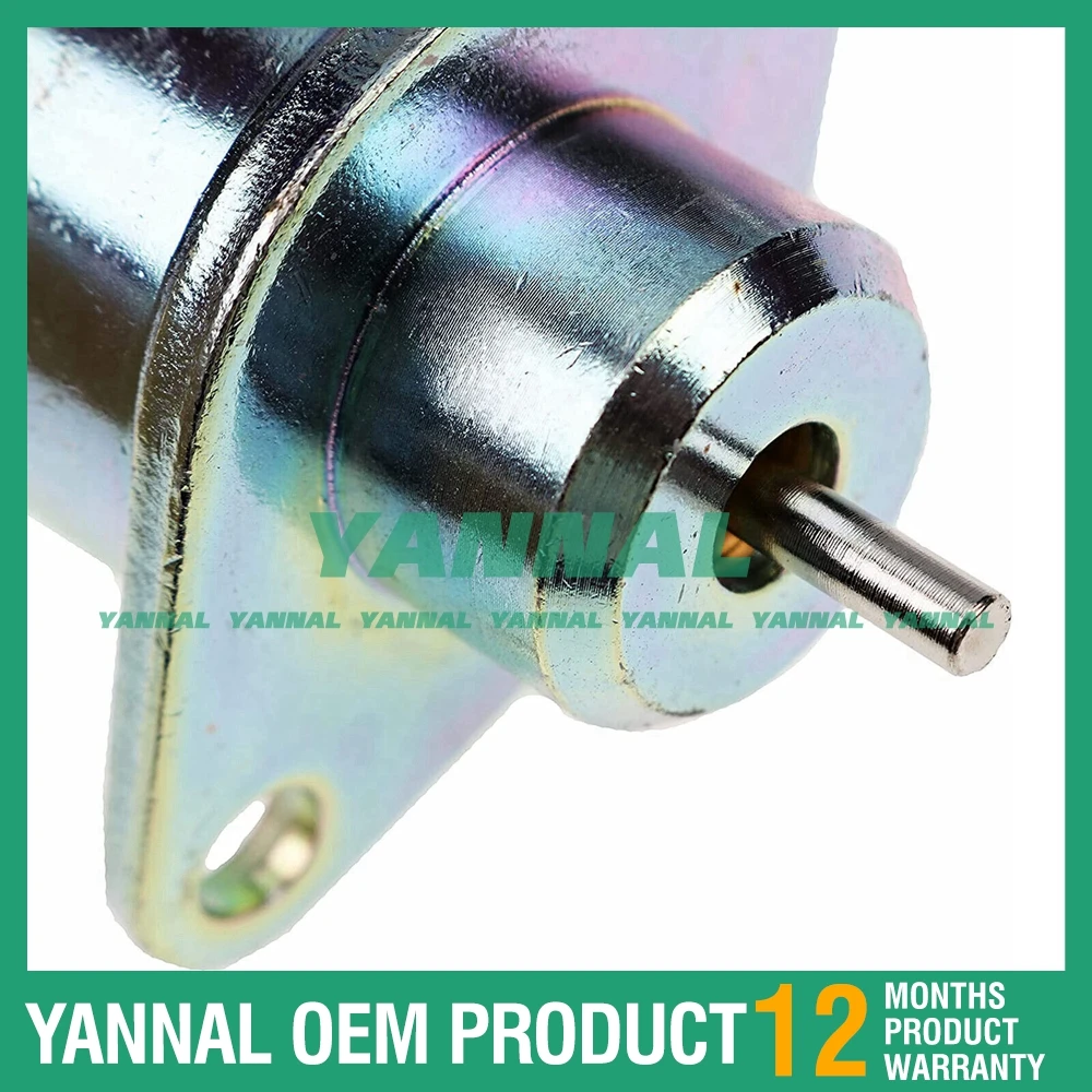 ضمان لمدة سنة لـ Bobcat Loader B100 B200 B250 12V الملف اللولبي لإغلاق الوقود 6680532 #4